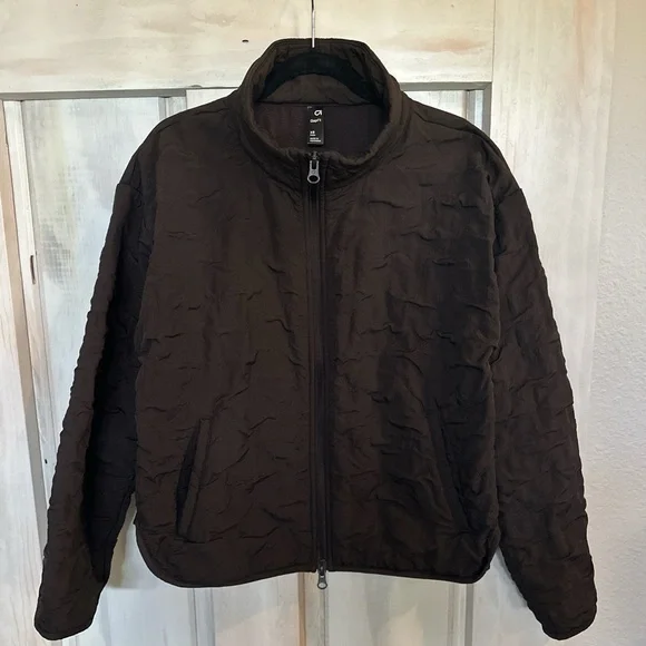 GAP Women's Chocolate Brown Puffer Jacket - Picture 6 of 6